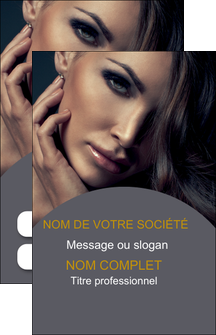 personnaliser modele de carte de visite cosmetique beaute bien etre coiffure MIFCH31396