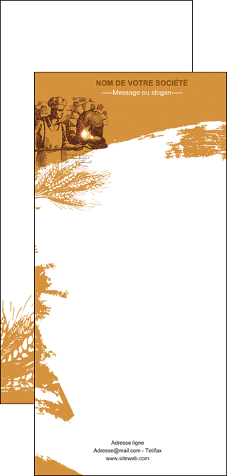 modele en ligne flyers boulangerie pains boulangerie boulanger MID31412