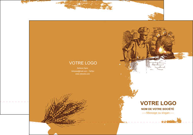 modele pochette a rabat boulangerie pains boulangerie boulanger MID31434