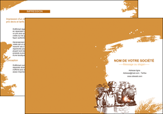 realiser depliant 2 volets  4 pages  boulangerie pains boulangerie boulanger MID31438