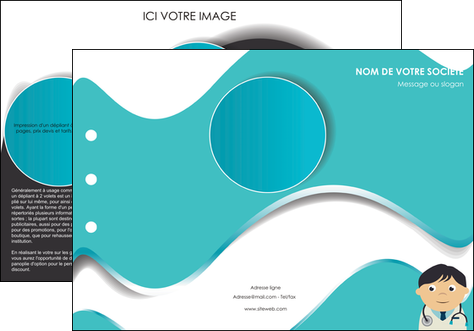 imprimer depliant 3 volets  6 pages  chirurgien docteur soin soin medical MIDBE31488