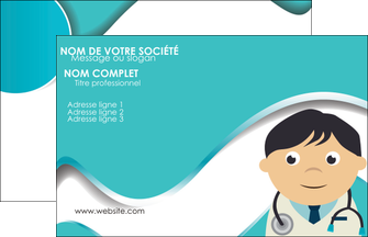 imprimer carte de visite chirurgien docteur soin soin medical MID31506