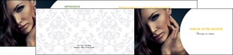 imprimerie depliant 2 volets  4 pages  cosmetique beaute bien etre coiffure MLIGCH31524