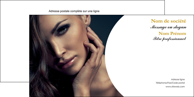 personnaliser modele de enveloppe cosmetique beaute bien etre coiffure MLIGCH31534
