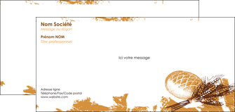 imprimerie carte de correspondance boulangerie pains boulangerie boulanger MLIG31548