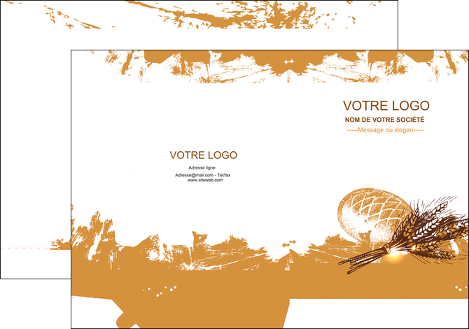 modele pochette a rabat boulangerie pains boulangerie boulanger MLIG31568