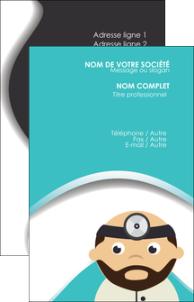 exemple carte de visite materiel de sante docteur medecin soins medicales MIDBE31572