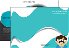 modele depliant 2 volets  4 pages  materiel de sante docteur medecin soins medicales MIDBE31624