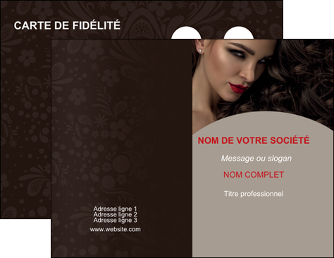 cree carte de visite centre esthetique  beaute bien etre coiffure MFLUOO31672