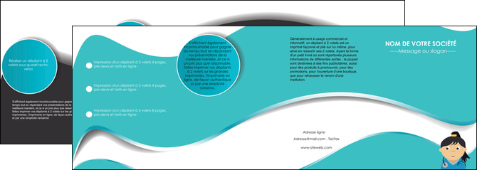 creer modele en ligne depliant 4 volets  8 pages  infirmier infirmiere infirmier infirmerie aide soignant MIDLU31692