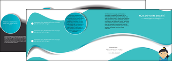 creer modele en ligne depliant 4 volets  8 pages  infirmier infirmiere infirmier infirmerie aide soignant MIDLU31692