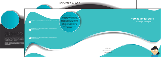 cree depliant 4 volets  8 pages  infirmier infirmiere infirmier infirmerie aide soignant MIDLU31694