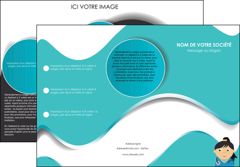 impression depliant 3 volets  6 pages  infirmier infirmiere infirmier infirmerie aide soignant MIDLU31702