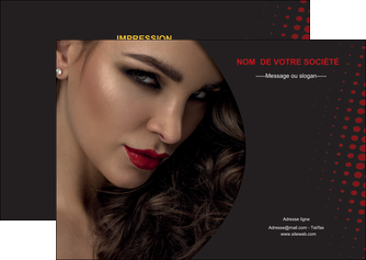 modele flyers centre esthetique  coiffeur a domicile salon de coiffure salon de beaute MFLUOO31756