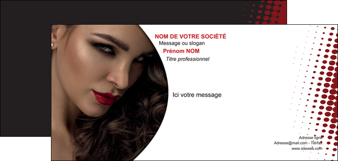 realiser carte de correspondance centre esthetique  coiffeur a domicile salon de coiffure salon de beaute MFLUOO31762