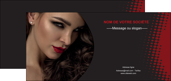 modele flyers centre esthetique  coiffeur a domicile salon de coiffure salon de beaute MFLUOO31764