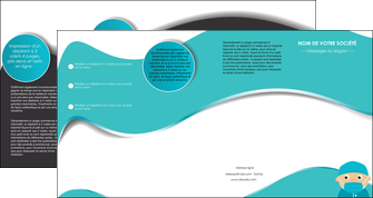 faire modele a imprimer depliant 4 volets  8 pages  infirmier infirmiere infirmier infirmerie aide soignant MID31800