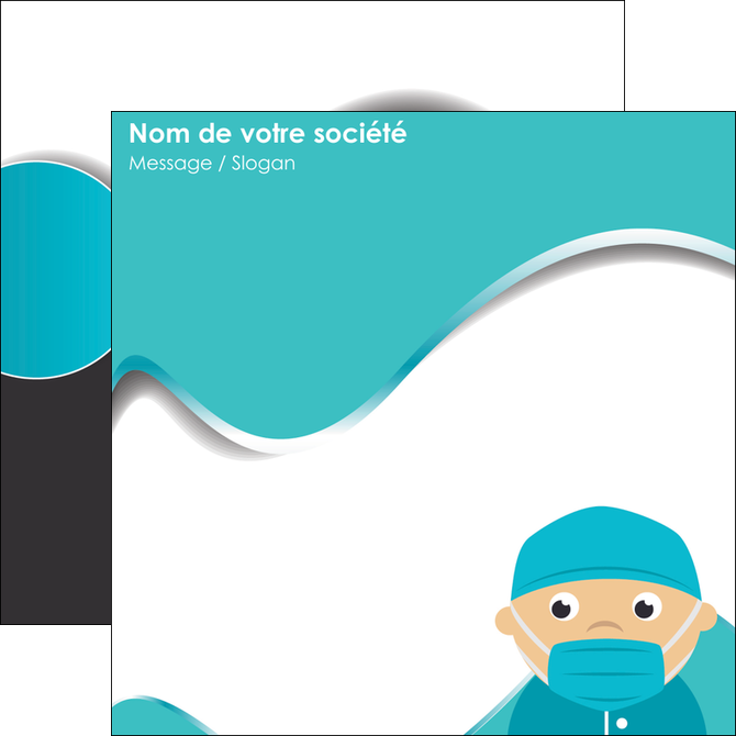 cree flyers infirmier infirmiere infirmier infirmerie aide soignant MIDLU31820