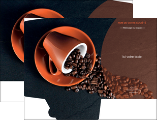 modele pochette a rabat bar et cafe et pub tasse a cafe cafe graines de cafe MIFCH31850