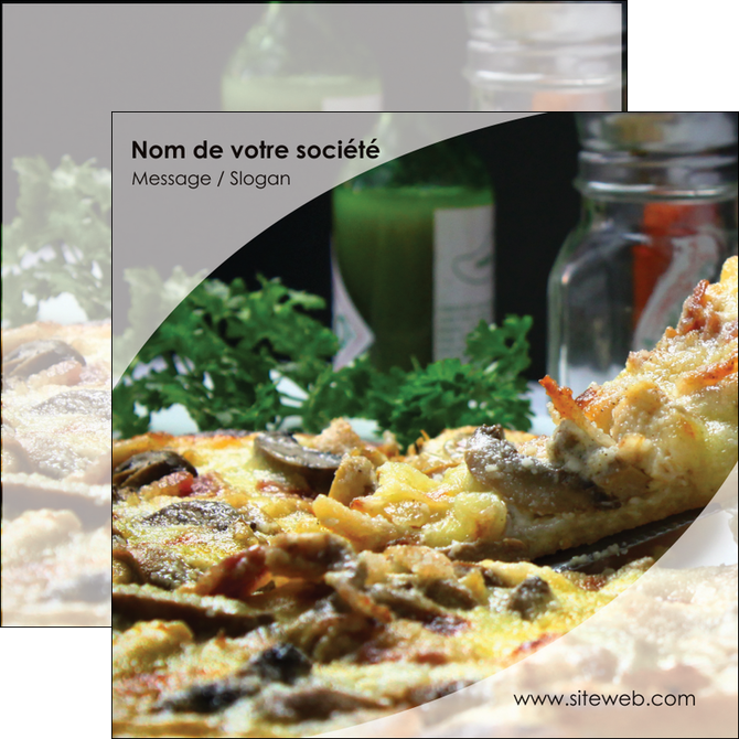 creer modele en ligne flyers pizzeria et restaurant italien pizza pizzeria restaurant italien MIDBE31892