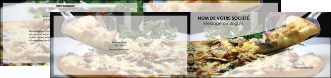 imprimer depliant 2 volets  4 pages  pizzeria et restaurant italien pizza pizzeria restaurant italien MFLUOO31894