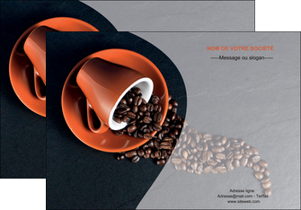 modele affiche bar et cafe et pub cafe tasse de cafe graines de cafe MIFCH31906