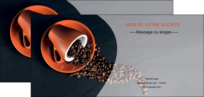 exemple flyers bar et cafe et pub cafe tasse de cafe graines de cafe MIFCH31910