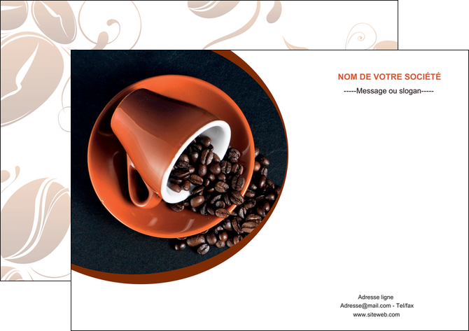 faire modele a imprimer affiche discotheque et night club cafe tasse de cafe graines de cafe MIFCH31952
