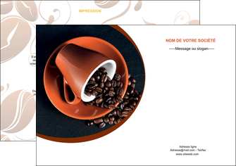 exemple flyers discotheque et night club cafe tasse de cafe graines de cafe MIFCH31954