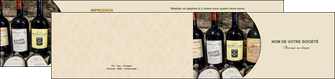modele en ligne depliant 2 volets  4 pages  vin commerce et producteur caviste vin vignoble MIDBE32014