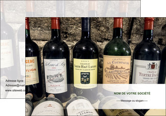 modele en ligne affiche vin commerce et producteur caviste vin vignoble MIDBE32066