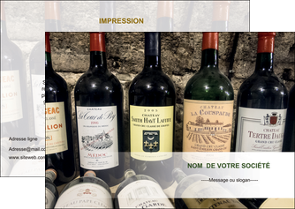 modele flyers vin commerce et producteur caviste vin vignoble MIDBE32068