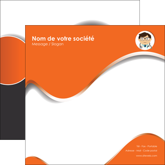 creer modele en ligne flyers infirmier infirmiere infirmier infirmerie blouse MIDBE32204