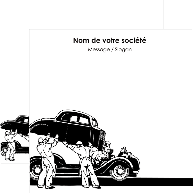 creer modele en ligne flyers garage garagiste atelier de garagiste MIDBE32274