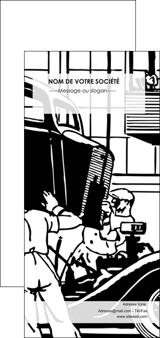 imprimerie flyers garage garagiste atelier de garagiste MIDBE32340