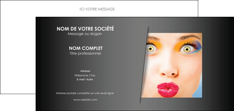 faire modele a imprimer carte de correspondance centre esthetique  maquillage beaute couleur MLGI32532
