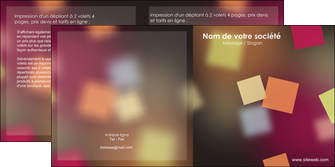 modele depliant 2 volets  4 pages  abstrait design texture MIF32620