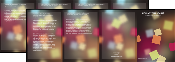 modele en ligne depliant 4 volets  8 pages  abstrait design texture MFLUOO32638