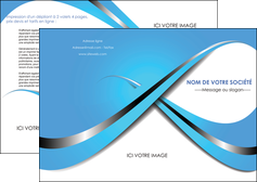 creation graphique en ligne depliant 2 volets  4 pages  texture contexture structure MFLUOO32752