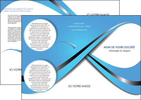 faire modele a imprimer depliant 3 volets  6 pages  texture contexture structure MIDBE32760