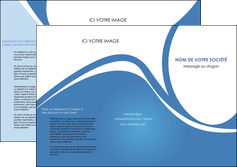 exemple depliant 3 volets  6 pages  texture contexture structure MLGI32804