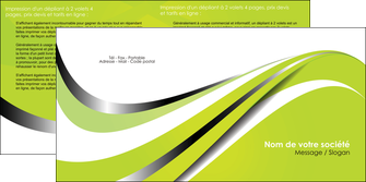 imprimerie depliant 2 volets  4 pages  texture contexture structure MLGI32908