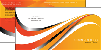 creer modele en ligne depliant 2 volets  4 pages  texture contexture structure MFLUOO33010