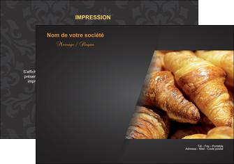 faire flyers boulangerie maquette boulangerie croissant patisserie MIF33096