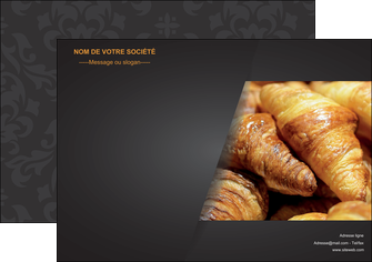 exemple affiche boulangerie maquette boulangerie croissant patisserie MIF33104