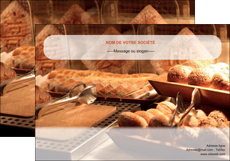personnaliser modele de affiche patisserie pain brioches boulangerie MIDLU33172