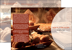 faire modele a imprimer depliant 3 volets  6 pages  boulangerie pain brioches boulangerie MLIG33266