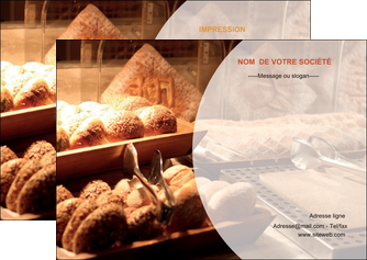 exemple flyers boulangerie pain brioches boulangerie MLIG33268