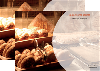 creation graphique en ligne affiche boulangerie pain brioches boulangerie MLIG33270