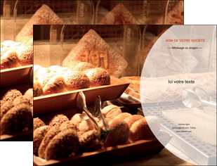 creation graphique en ligne pochette a rabat boulangerie pain brioches boulangerie MLIG33282